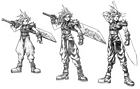 Cloud Strife Sketch