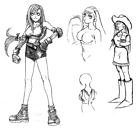 Tifa Lockhart Sketch