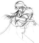 Squall & Rinoa Logo Sketch