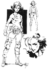 Meryl Silverburgh Sketch