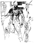 Ninja Rough Sketches