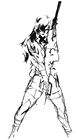 Sniper Wolf Rough Sketch