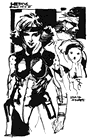 Meryl & Snake Sketch