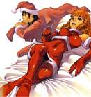 Joan in Christmas Outfit