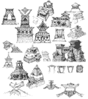 Asura Architecture Sketches