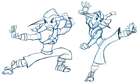 Jak Concept Sketches