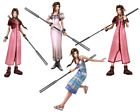 Aerith Gainsborough - Original, Amano, Crisis Core