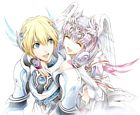 Shulk & Melia Illustration