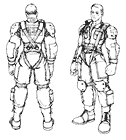 Pilot Suit Concept Art