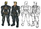 Pilot Suit Concept Art