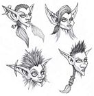 Female Goblin Heads