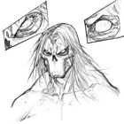 Death Face Sketch
