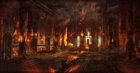 Tower Throne Room in Flames