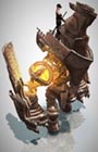 Warrior & Golem