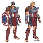 Captain America Gladiator Costume