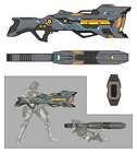 Gamora Weapon Concept Art