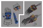 Ultron Omega Hand and Claw Concept Art