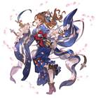 Skyfall Blue Kimono Beatrix