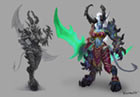 Female Dark Elf Demon Hunter