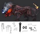 King Cerberus Concept Art