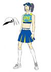 Junpei Iori Bearded Cheer Outfit