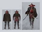 Red Guard with Dual Kodachi
