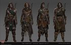 Scosglen Female Hunters Concept Art