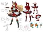 Sylvie Red Riding Hood Costume