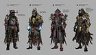 Basilisk Armor Sketches