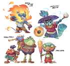 Eastern Temple Enemies