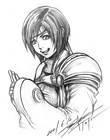 Yuffie Kisaragi Sketch by Tetsuya Nomura