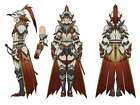 Female Aknosom Armor