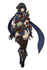 Female Kamura Armor Concept Art