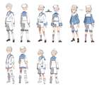 Unused Characters Concept Art