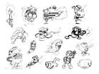 Cuphead Early Sketches