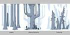 Rain Tree Shapes