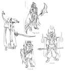 Blood Elf Sketches