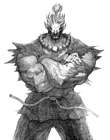 Akuma Portrait Sketch