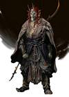 Red-Haired Yaksha Concept Art
