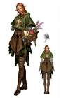 Merchant Elfin Concept Art
