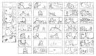 Hugh Meets Diana Storyboard Sketches