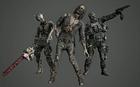 Raccoon City Zombies Render