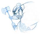 Rau Combat Sketch
