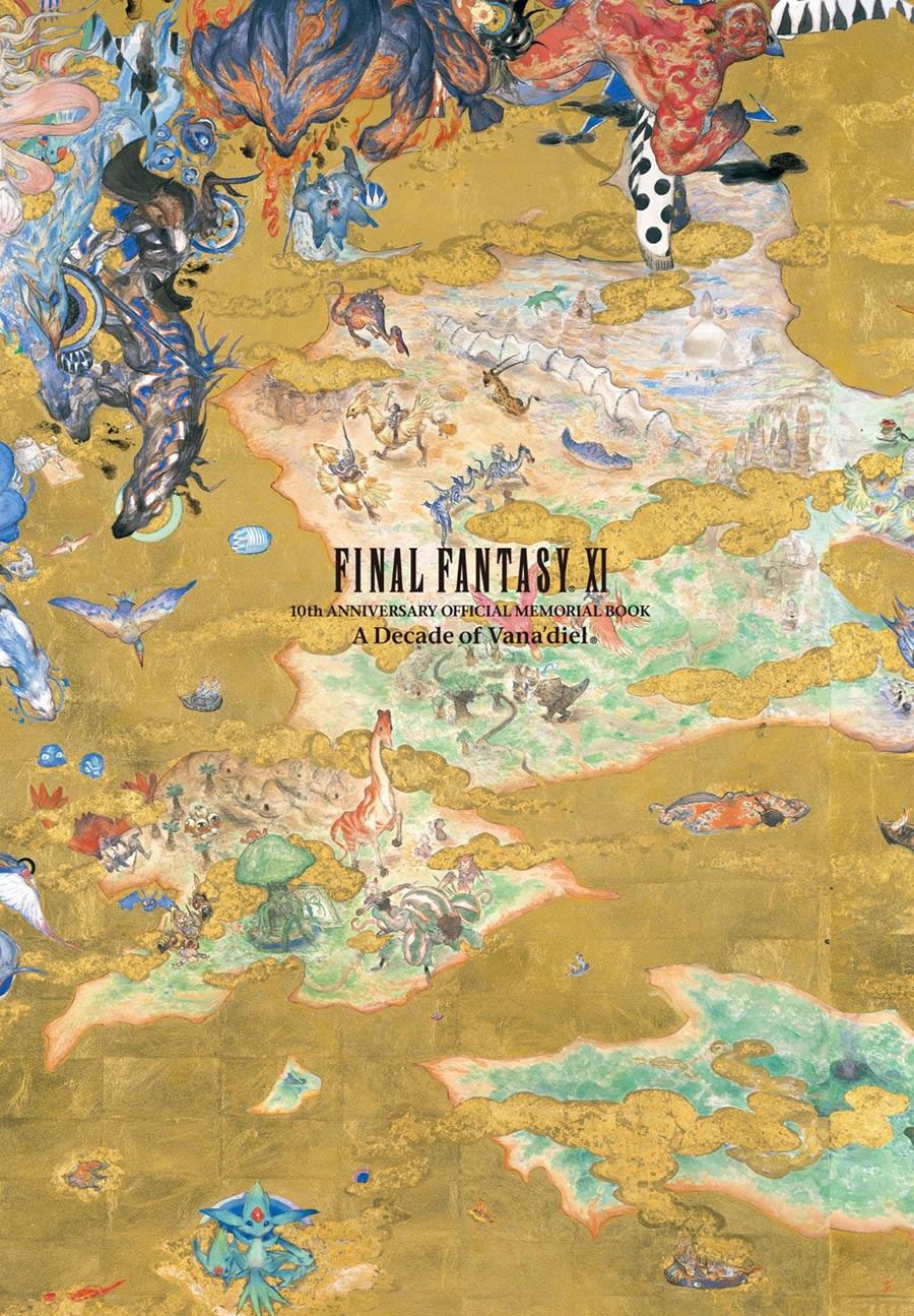 Final Fantasy XI 10th Anniversary Official Memorial Book - A Decade of Vana'diel