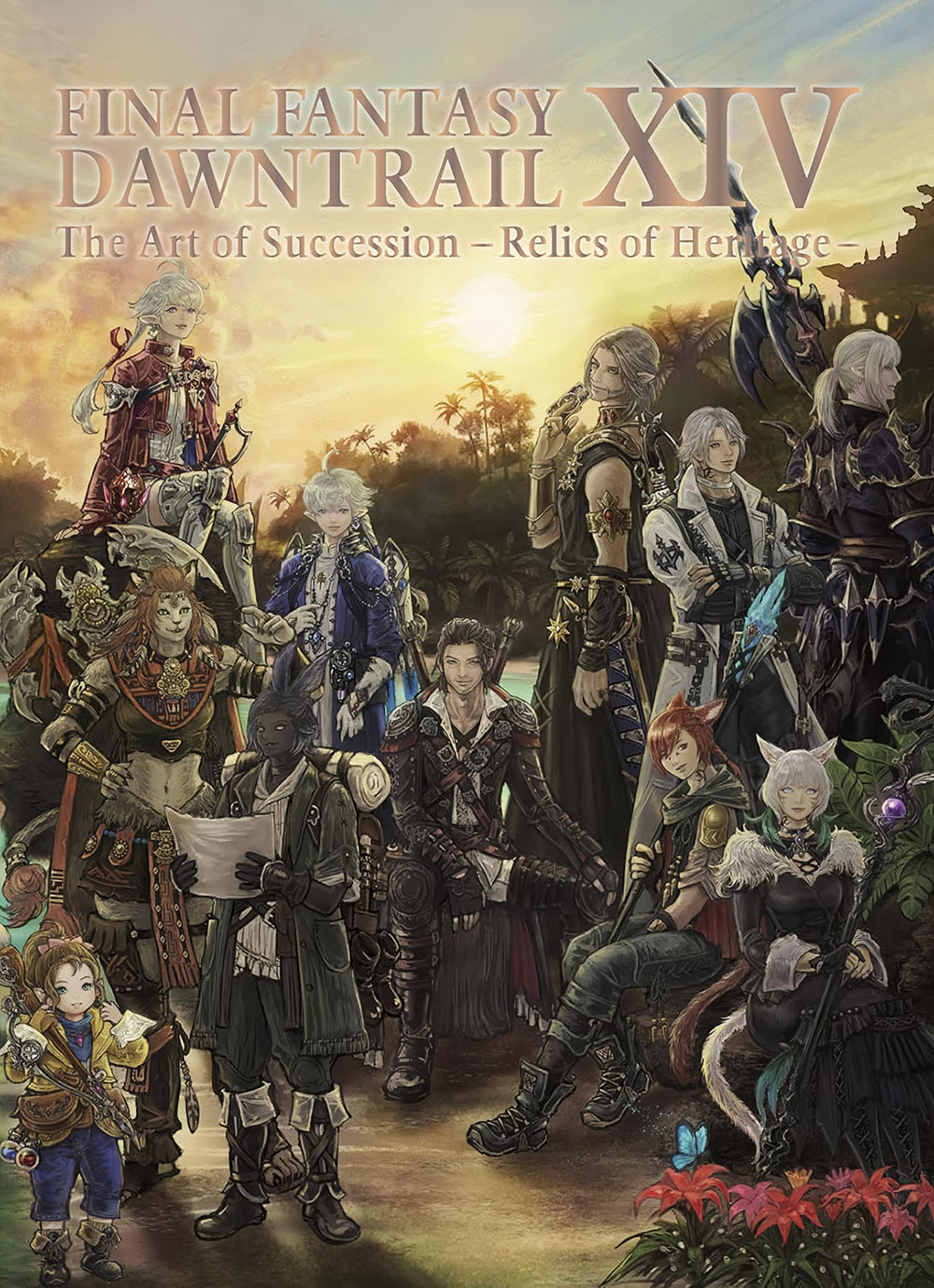 Final Fantasy XIV: Dawntrail - The Art of Succession - Relics of Heritage Book